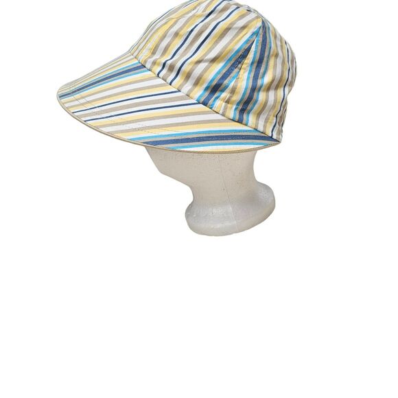 Reversible Face Framer Cap Hat Cotton Sailing Beach Vacation Preppy Outdooor - Picture 2 of 7